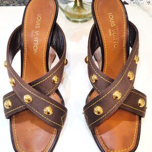 Louis Vuitton Wedge Heels 39.5